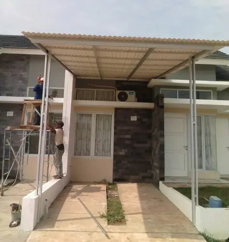 Kanopi Alderon RS Single Layer  di Bogor